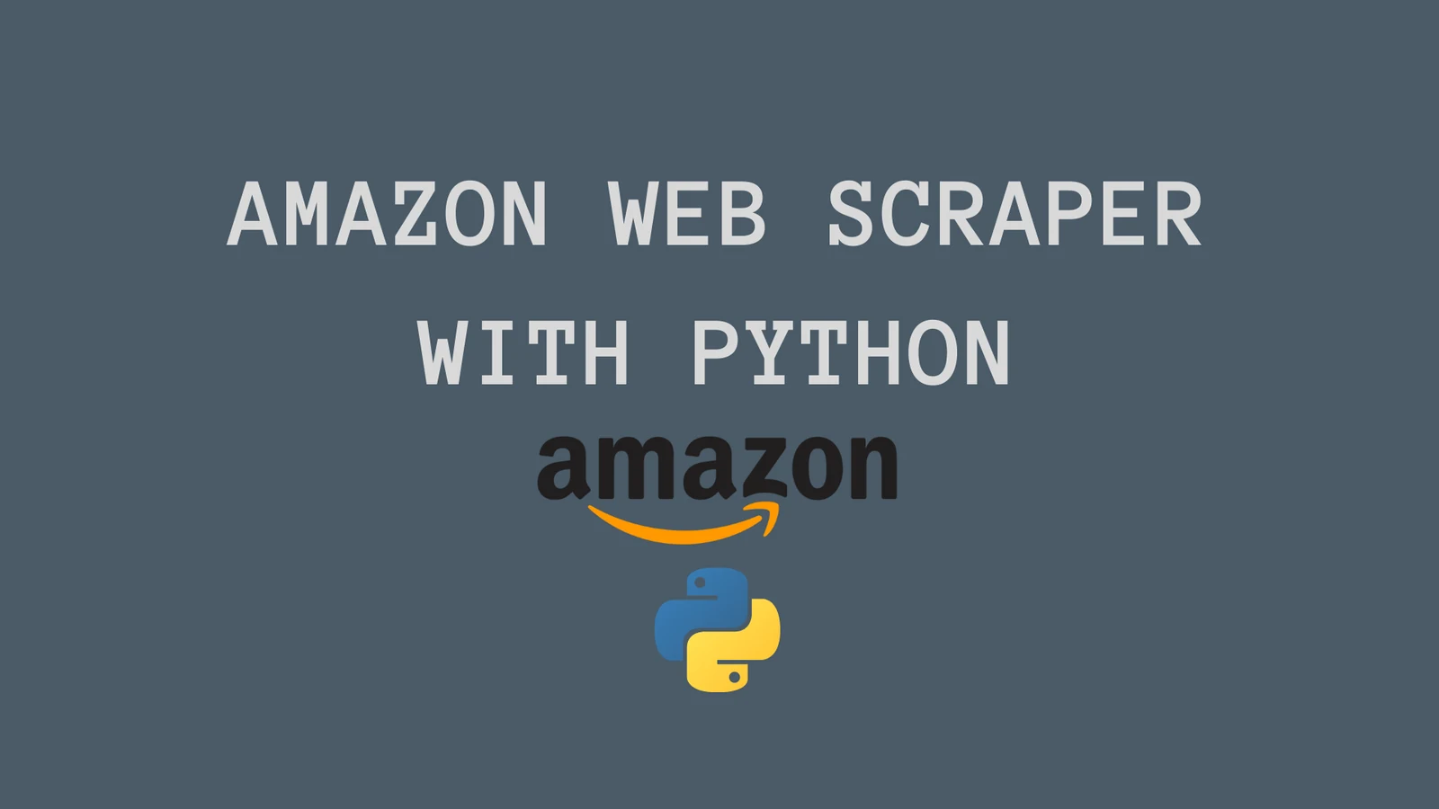 Amazon Web Scraper